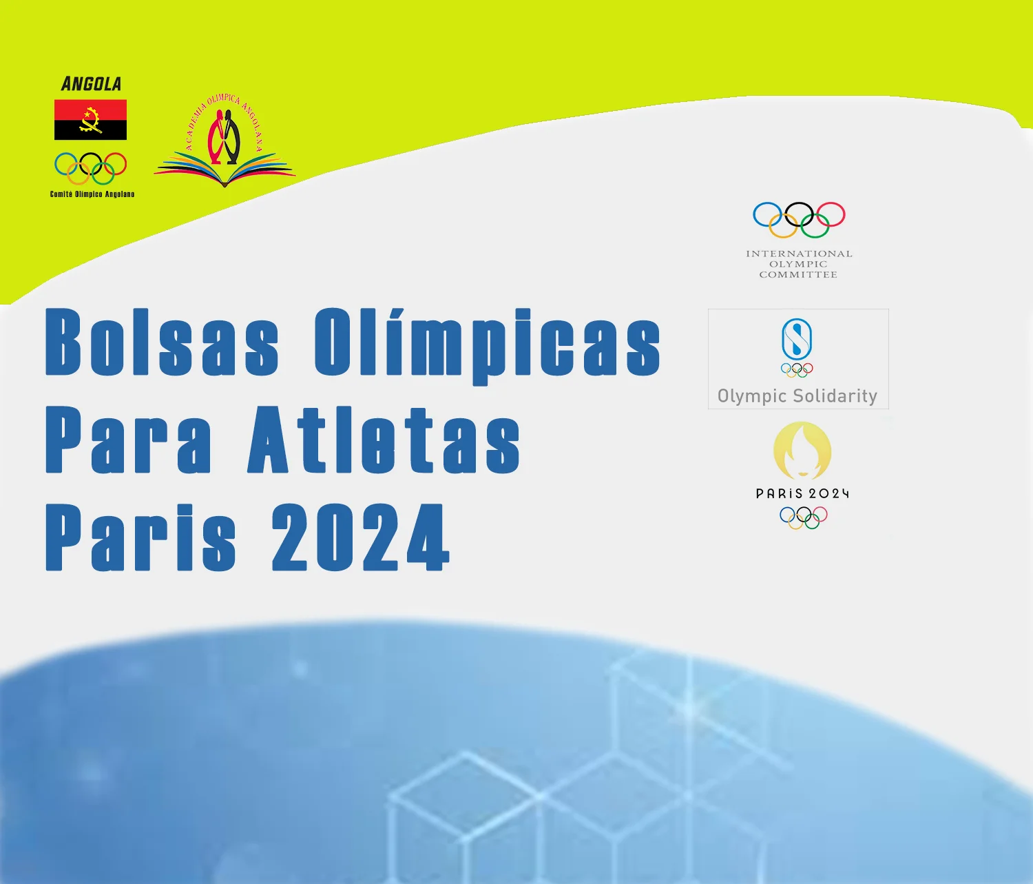 Bolsas Olímpicas Para Atletas - Paris 2024